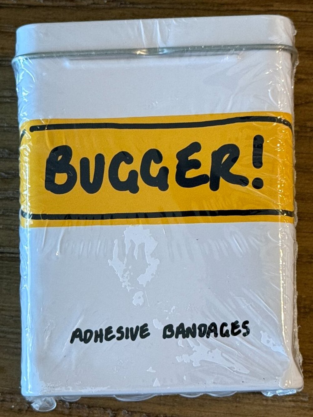 CJ Hendry “BUGGER! Bandages” – Rare Limited Edition Artist Merch – Sealed Tin